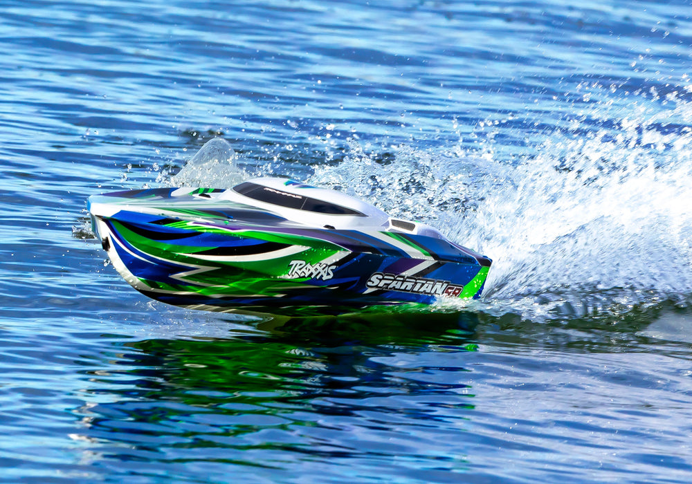 Traxxas 103076-4 Green Spartan SR 36" Brushless RC Race Boat