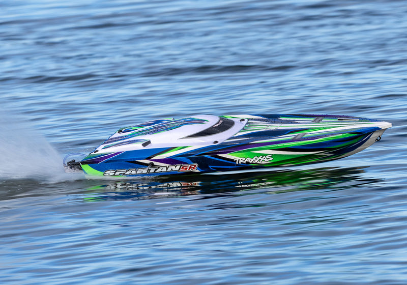 Traxxas 103076-4 Green Spartan SR 36" Brushless RC Race Boat