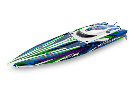 Traxxas 103076-4 Green Spartan SR 36" Brushless RC Race Boat