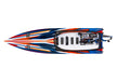 Traxxas 103076-4 Orange Spartan SR 36" Brushless RC Race Boat