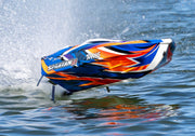 Traxxas 103076-4 Orange Spartan SR 36" Brushless RC Race Boat