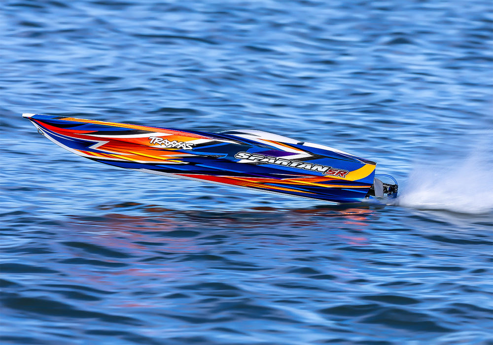 Traxxas 103076-4 Orange Spartan SR 36" Brushless RC Race Boat