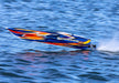 Traxxas 103076-4 Orange Spartan SR 36" Brushless RC Race Boat