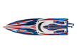 Traxxas 103076-4 Red Spartan SR 36" Brushless RC Race Boat