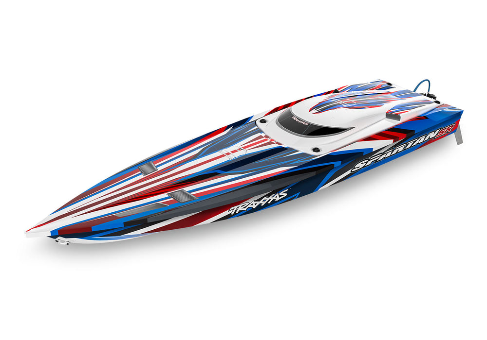 Traxxas 103076-4 Red Spartan SR 36" Brushless RC Race Boat
