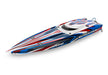 Traxxas 103076-4 Red Spartan SR 36" Brushless RC Race Boat