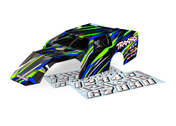 Traxxas 10411-GRN Green Slash Mudboss Clipless Body