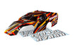 Traxxas 10411-ORNG Orange Slash Mudboss Clipless Body