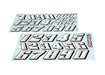 Traxxas 10421 Decal Sheet for Traxxas Slash Mudboss 10411 Body