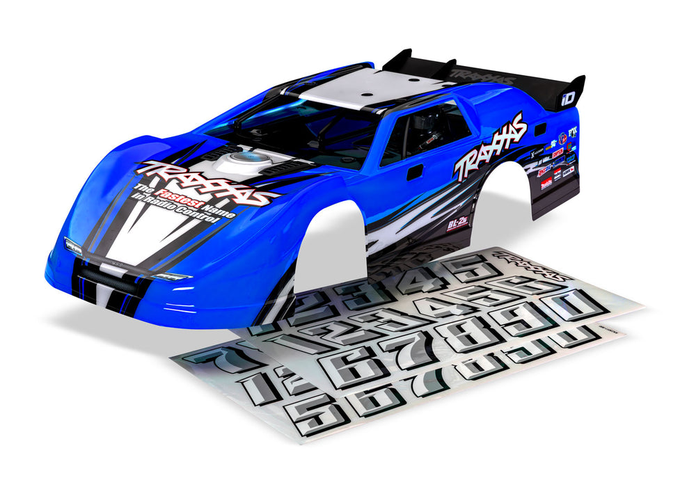 Traxxas 10423 Blue Slash Late Model Body