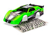 Traxxas 10423 Green Slash Late Model Body
