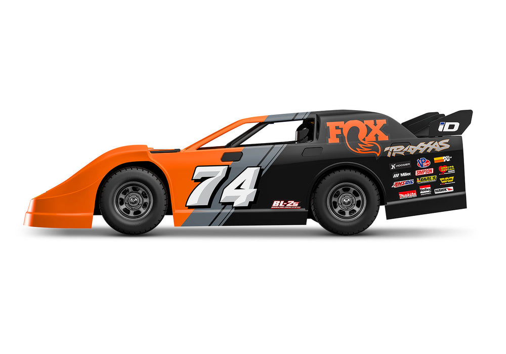 Traxxas 104364-74 FOX #74 RTR 1/10 Late Model BL-2s