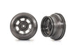 Traxxas 10471 Oval Wheels Graphite Gray for Traxxas Mudboss 2WD Front