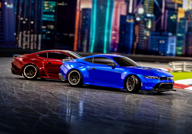 Traxxas 105237 Blue 4-Tec 2025 Drift Mustang