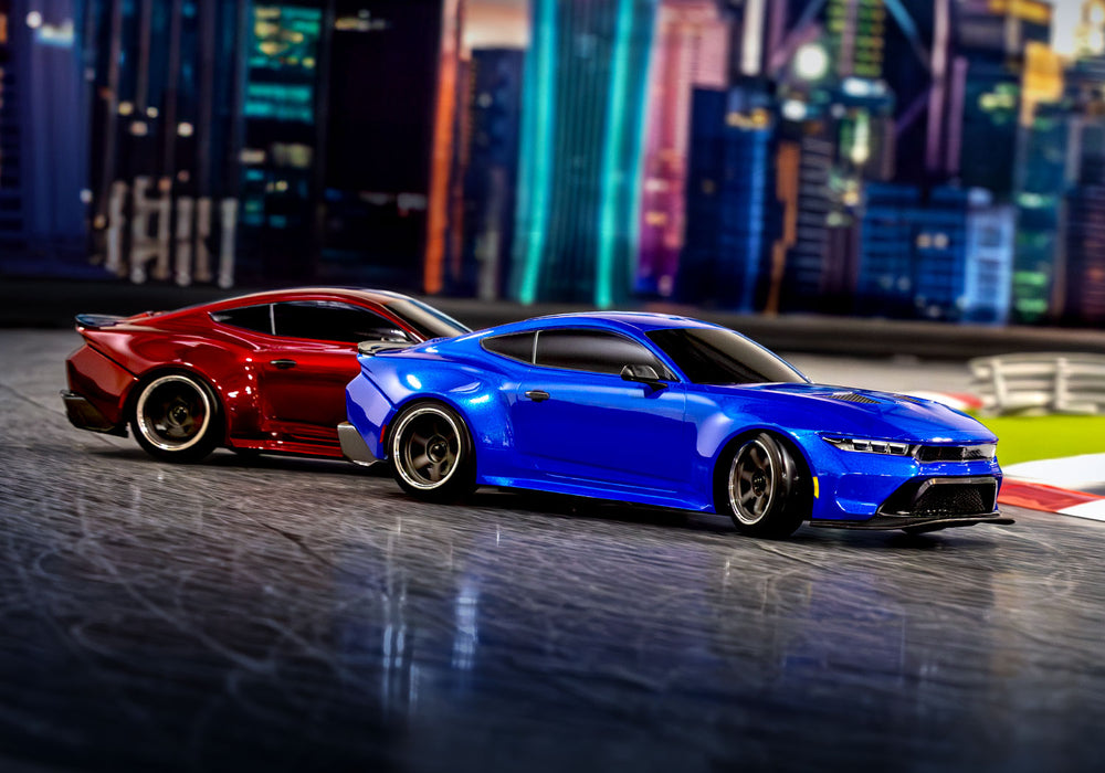 Traxxas 105237 Blue 4-Tec 2025 Drift Mustang