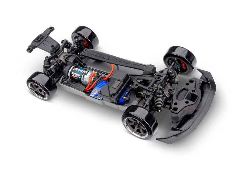Traxxas 105237 White 4-Tec 2025 Drift Mustang