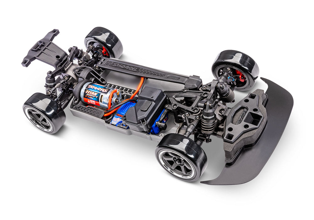 Traxxas 105247-4 Black 4-Tec Drift Nissan 240SX