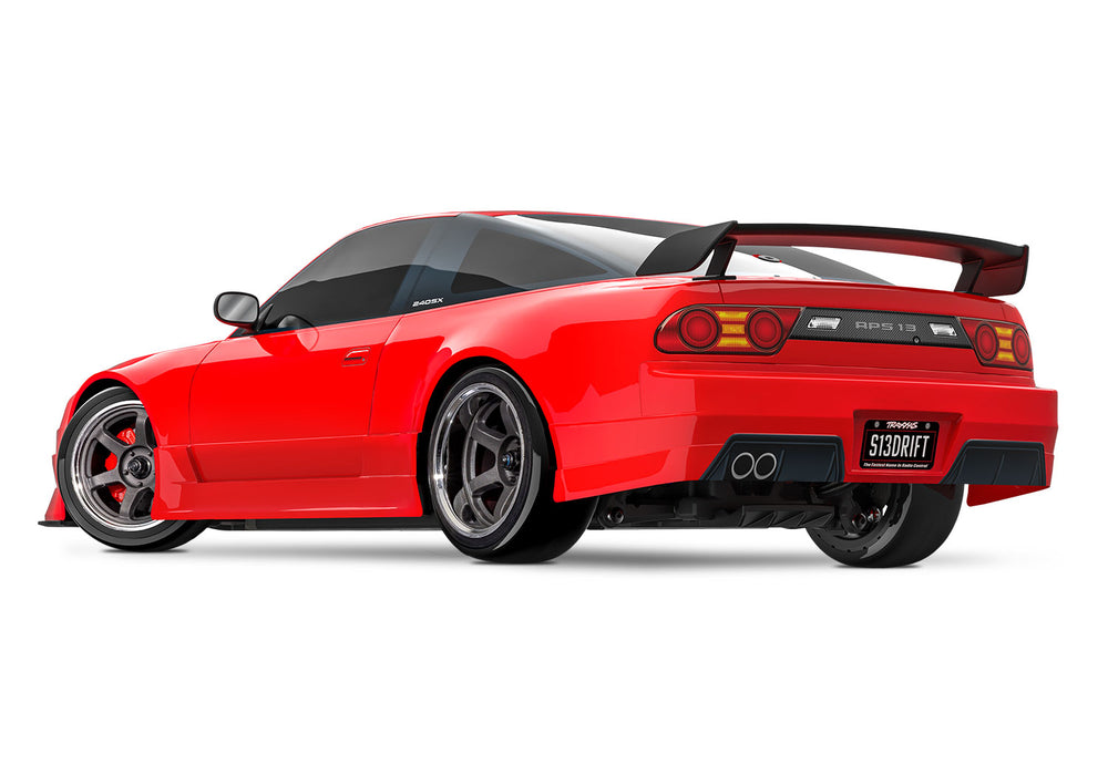 Traxxas 105247-4 Red 4-Tec Drift Nissan 240SX