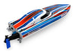 Traxxas 106064-4 Blue Disruptor Race Boat 4S
