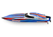 Traxxas 106064-4 Blue Disruptor Race Boat 4S