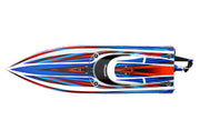Traxxas 106064-4 Blue Disruptor Race Boat 4S