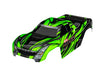 Traxxas 10711-GRN Green Mini Maxx® Body with Decals Applied