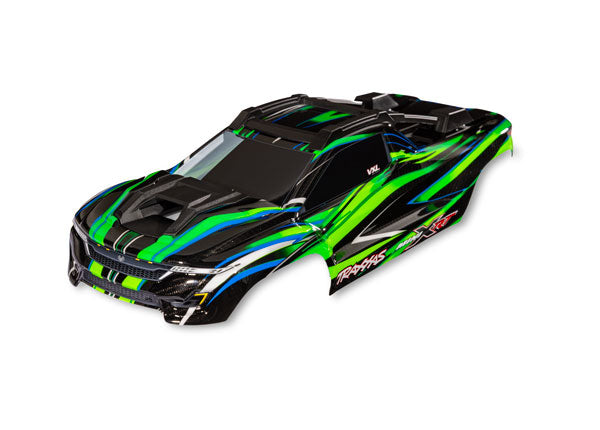 Traxxas 10712-GRN Green Body fits Mini XRT®