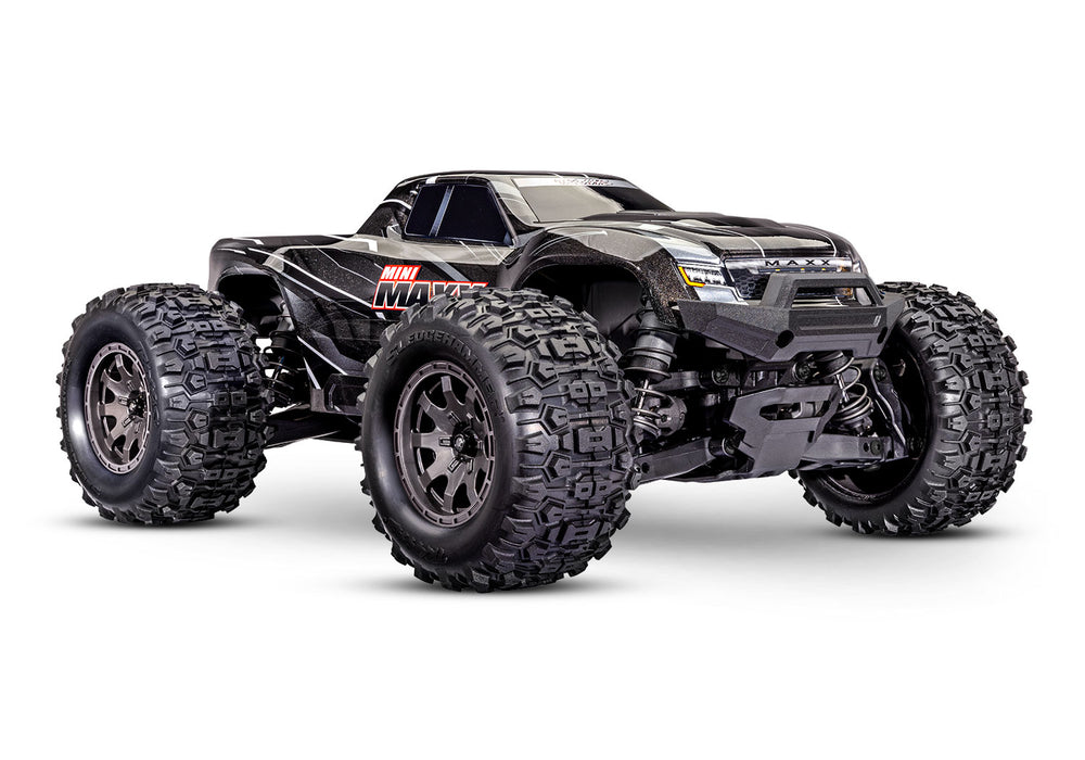 Traxxas 107154-1 Black Mini Maxx® 4X4 RTR Brushless Monster Truck