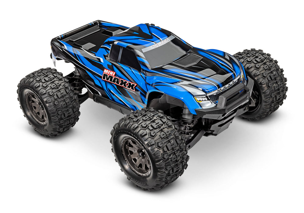 Traxxas 107154-1 Blue Mini Maxx® 4X4 RTR Brushless Monster Truck