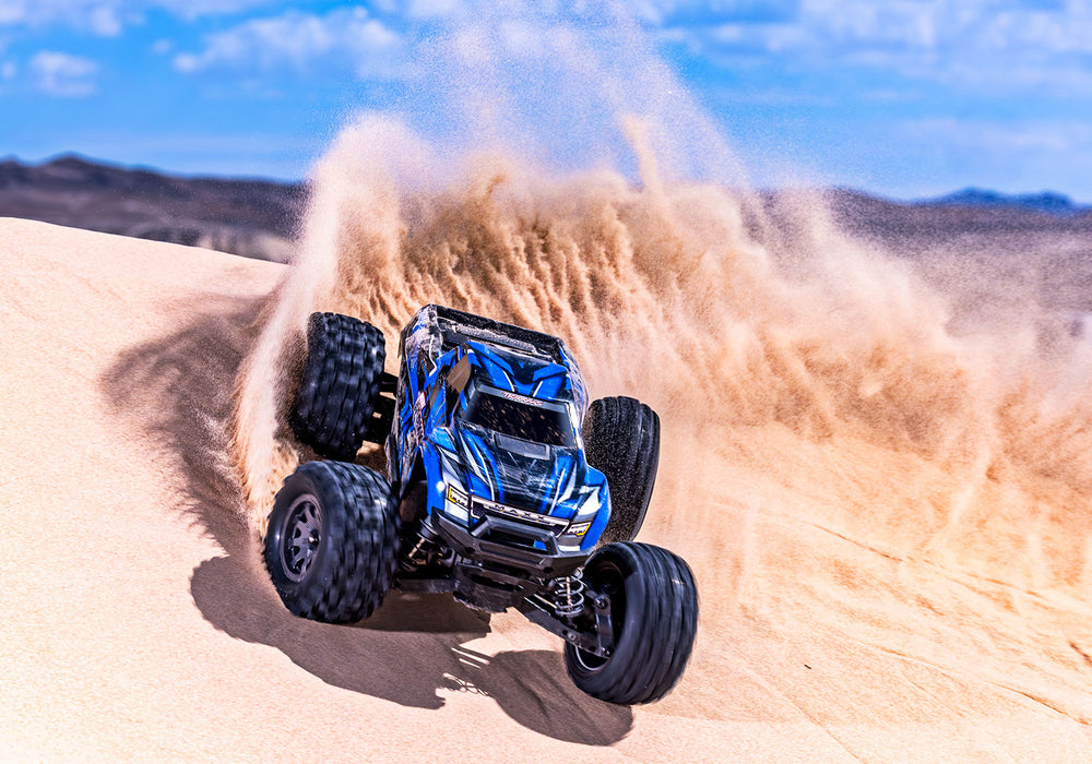 Traxxas 107154-1 Blue Mini Maxx® 4X4 RTR Brushless Monster Truck
