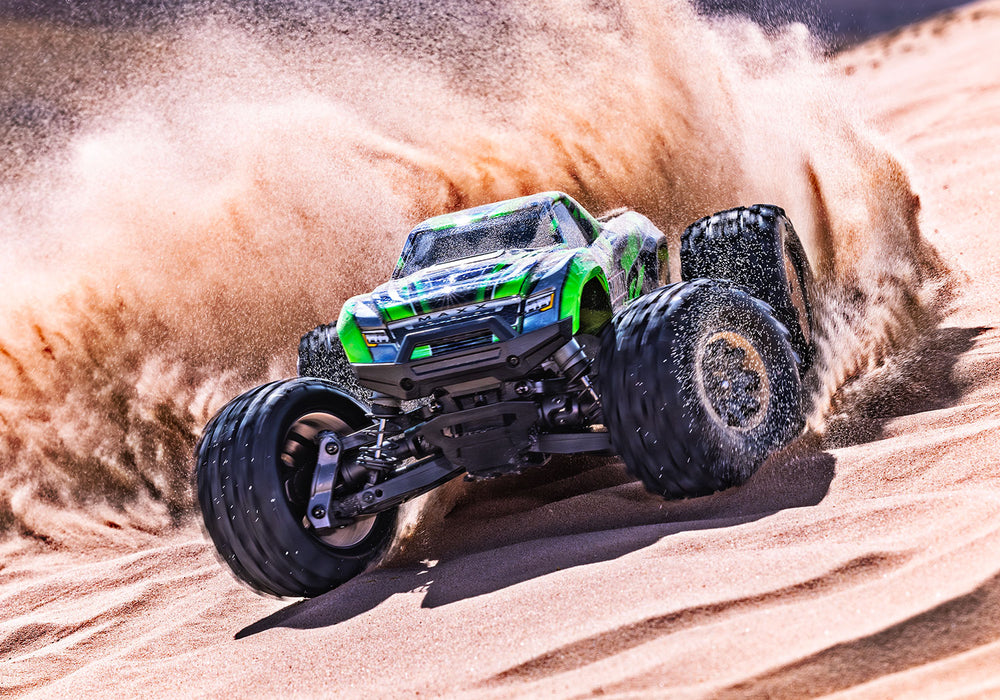 Traxxas 107154-1 Green Mini Maxx® 4X4 RTR Brushless Monster Truck