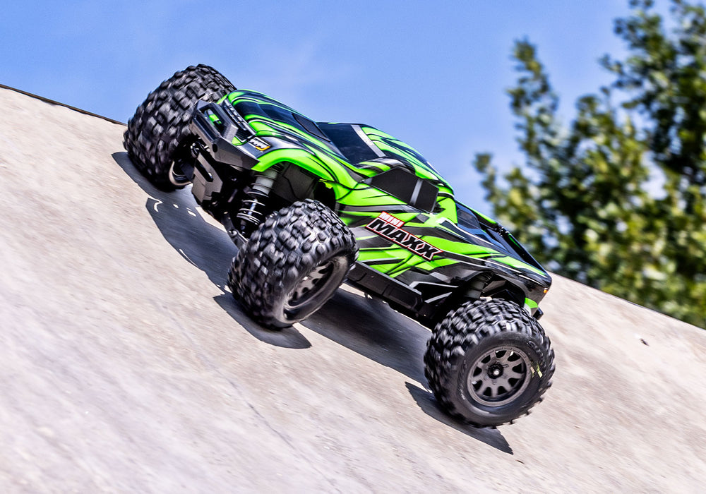 Traxxas 107154-1 Green Mini Maxx® 4X4 RTR Brushless Monster Truck