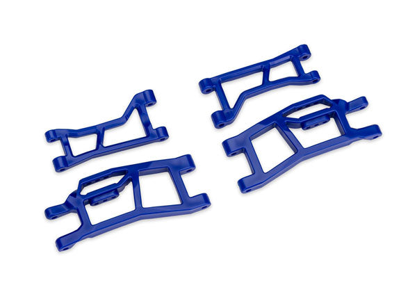 Traxxas 10725-BLUE Front Upper and Lower Suspension Arms fits Mini XRT and Mini Maxx with WideMaxx Kit