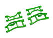 Traxxas 10727-GRN Green Rear Upper and Lower Suspension Arms fits Mini XRT and Mini Maxx with WideMaxx Kit