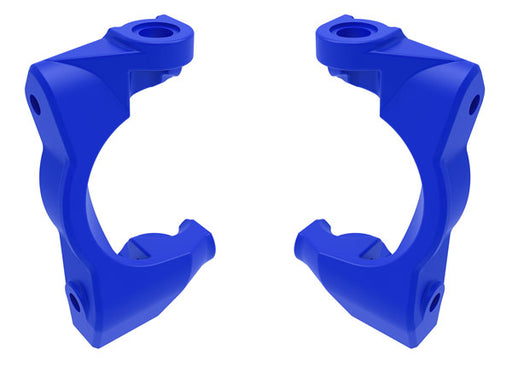 Traxxas 10732-BLUE Blue Left and Right Caster blocks (c-hubs) fits Mini Maxx®