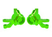 Traxxas 10734-GRN Green Aluminum Left and Right Steering Blocks fits Mini Maxx®