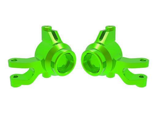 Traxxas 10734-GRN Green Aluminum Left and Right Steering Blocks fits Mini Maxx®