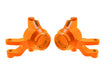 Traxxas 10734-ORNG Orange Aluminum Left and Right Steering Blocks fits Mini Maxx®