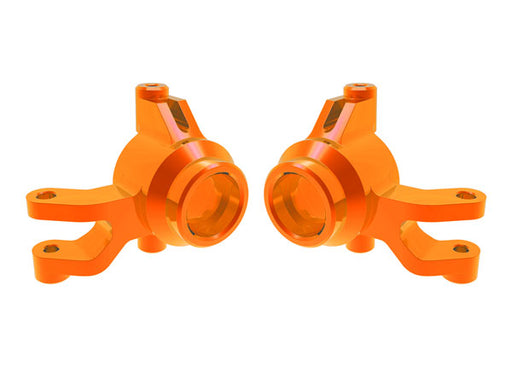 Traxxas 10734-ORNG Orange Aluminum Left and Right Steering Blocks fits Mini Maxx®