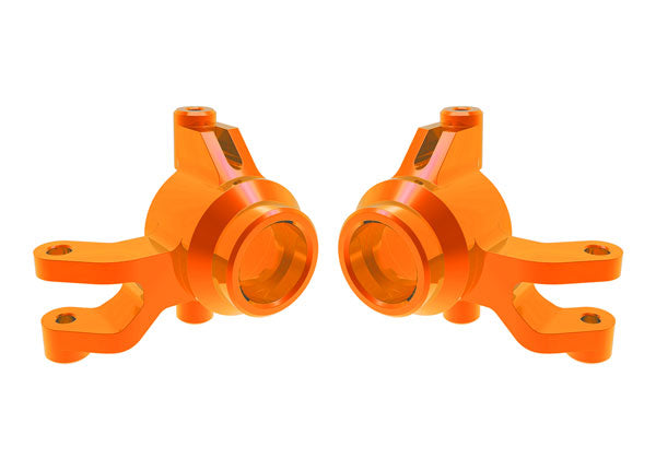Traxxas 10734-ORNG Orange Aluminum Left and Right Steering Blocks fits Mini Maxx®