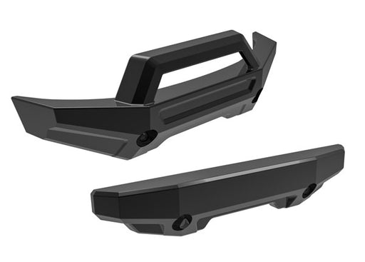 Traxxas 10735-BLK Black Rear Front and Rear Bumper fits Mini Maxx®