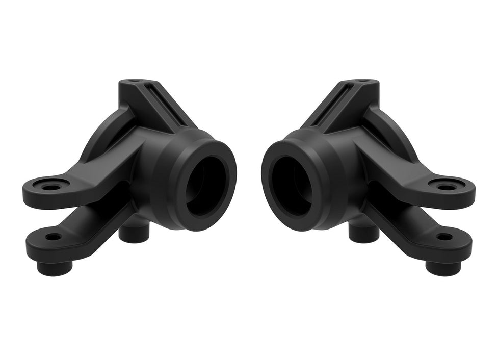 Traxxas 10736-BLK Black Left and Right Steering Blocks fits Mini Maxx®