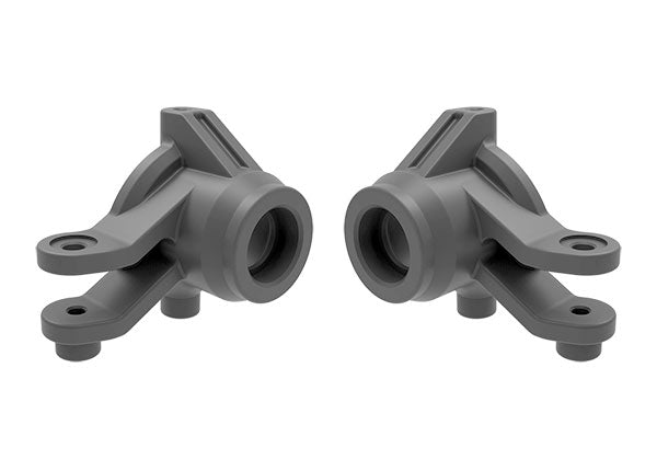 Traxxas 10736-GRAY Gray Left and Right Steering Blocks fits Mini Maxx®
