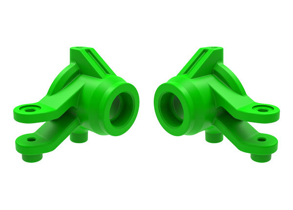 Traxxas 10736-GRN Green Left and Right Steering Blocks fits Mini Maxx®