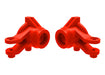 Traxxas 10736-RED Red Left and Right Steering Blocks fits Mini Maxx®