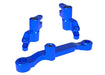 Traxxas 10743-BLUE Blue Aluminum Steering Bellcranks and Draglink fits Mini Maxx®