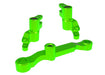 Traxxas 10743-GRN Green Aluminum Steering Bellcranks and Draglink fits Mini Maxx®