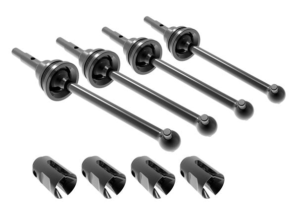 Traxxas 10750X Steel Constant-Velocity Driveshafts (CVDs)  fits Mini Maxx® (4 Pack)