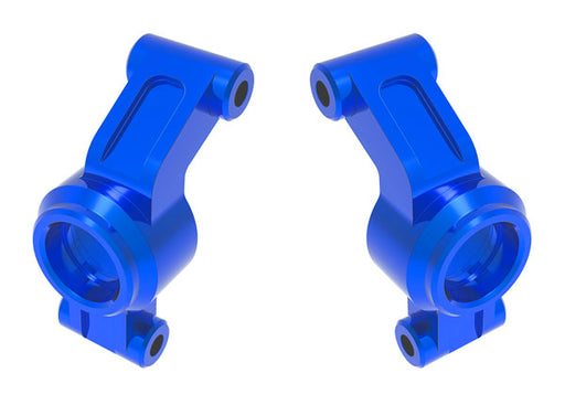 Traxxas 10751-BLUE Blue Aluminum Left and Right Stub Axle Carriers fits Mini Maxx®