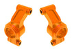 Traxxas 10751-ORNG Orange Aluminum Left and Right Stub Axle Carriers fits Mini Maxx®